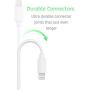 iPhone Charger Lightning Cable 10ft - by TalkWorks | Long Heavy Duty MFI Certified Apple Charger iPhone Cord for iPhone 11, 11 Pro/Max, XR, XS/Max, X, 8, 7, 6, 5, SE, iPad - White
