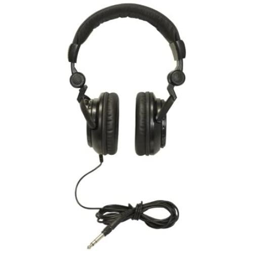 Tascam TH-02 Closed Back Studio Headphones, Black