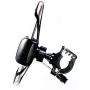 papatik Bike Phone Mount for Motorcycle, Bicycle Handlebar - Cell Phone Bike Mount Fits iPhone X, XR, 10, 8, 7, 6, 6S, Plus Phones, Samsung Galaxy, S10, S9, S8, S7, Universal Fits Phones to 3.5" Wide