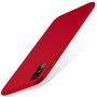 TORRAS Slim Fit iPhone Xs Case/iPhone X Case, Hard Plastic PC Super Thin Mobile Phone Cover Case with Matte Finish Coating Grip Compatible with iPhone X/iPhone Xs 5.8 inch, Red
