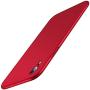 TORRAS Slim Fit iPhone XR Case, Ultra-Thin Hard Plastic Full Protective Cover with Matte Finish Grip Phone Case for iPhone XR 6.1 inch (2018), Red