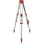 AdirPro Aluminum Tripod Kit: Includes Aluminum 5/8-Inch 11-Threaded Flat Head Tripod with Quick Clamp and a Foldable Tripod Stabilizer Floor Guide