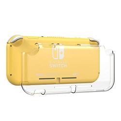 Foluu Nintendo Switch Lite Case, Ultra Slim Clear Hard PC Cover for Nintendo Switch Lite with Shock-Absorption and Anti-Scratch Design Protective Case Cover for Nintendo Switch Lite Crystal Clear