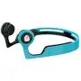 Bone Conduction Headphones Wireless Bluetooth Stereo Headset Over Ear Sweatproof Earphone with Microphone for Sports (Black+Blue)