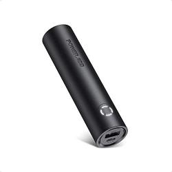 POWERADD EnergyCell 5000 High-Speed Charging Portable Charger, The Lightest 5000mAh Slim Power Bank with 2.4A Output, for iPhone 11 XS X 8 Plus Samsung S10 Google LG iPad and More（Black）