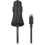 Verizon Car Charger with Fast Charging Technology and 9-Foot Coiled Cable for iPhone XS/MAX/XR/X/8/7/6/Plus, iPad Pro/Air 2/Mini (Apple MFI Certified)