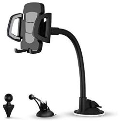 Car Phone Mount, 3 in 1 Universal Cell Phone Holder Car Air Vent Holder Dashboard Mount Windshield Mount for Samsung Galaxy S20 S10 S9 S8 LG Sony iPhone 11 Pro XS Max R X 8 Plus 7 Plus
