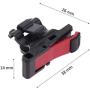Hemobllo 4Pcs Mobile Game Controller Game Buttons Game Shooting Button (Black and Red)