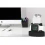 Moretek Charger Stand for Apple Watch 38mm 42mm 40mm 44mm iWatch Series 1 2 3 4 5 Apple Watch Charging Stand Holder, AirPods Accessory Charger Dock (Black)