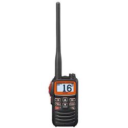 STANDARD HORIZON HX40 6 Watt VHF Ultra Compact Handheld Marine Radio with FM Receiver, Beige