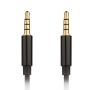Replacement 3.5mm to 3.5mm 4-pole Cable Compatible with Turtle Beach Gaming Headsets - 1.2m Gold Plated Chat Talkback Mobile Adapter Cable - PX22 Z22 XP7 Z7 Sierra
