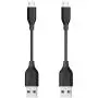 [2-Pack] Anker Powerline Micro USB (4 Inches) - Durable Charging Cable, with Aramid Fiber and 5000+ Bend Lifespan for Samsung, Nexus, LG, Motorola, Android Smartphones and More (Gray)