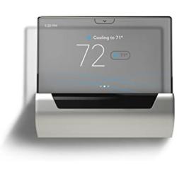 GLAS Smart Thermostat by Johnson Controls, Translucent OLED Touchscreen, Wi-Fi, Mobile App, Works with Amazon Alexa