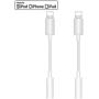 (Apple MFi Certified) Lightning to 3.5mm Headphone for iPhone X,2 Pack Headphone Aux Stereo Connector Compatible for iPhone 11/11 Pro/XS/XR/X10 8 7,iPad,Support Music Control & Calling Function