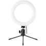 Qibest Practical USB Interface Brightness Adjustable with Small Gimbal and Tripod Fill Light On-Camera Video Lights