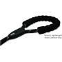 TUG Leash 5 FT Strong & Reflective Rope Leash with Comfortable Padded Handle for Medium and Large Dogs and with Waste Bag Dispenser & 15 Dog Waste Bags