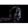 ONIKUMA K1-PRO Stereo Gaming Headset for Xbox One, PC, PS4 Over-Ear Headphones with Noise Canceling Mic, Soft Breathing Earmuffs, LED Light, Mute&Volume Control for Mac Laptop Smartphone Tablet