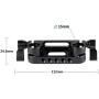 CAMVATE 15mm Dual Rod Clamp for Camera Shoulder Rig
