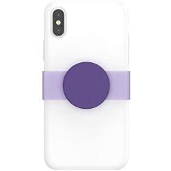 PopSockets PopGrip Slide for iPhone X and XS Apple Silicone Case - Fierce Violet