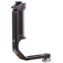 DF DIGITALFOTO Universal L Bracket Handle Gimbal Accessories,Mounting Monitor/Microphone with Bean Grip Compatible with DJI Ronin S/SC,Zhiyun Crane V2/M/2,Moza Air 2,Feiyutech AK2000/4000 etc