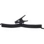 COISOUND Two Way Radio Earpiece Noise Canceling Transparent Security Headset Walkie Talkie Headphone 3.5mm pin Receiver/Listen ONLY for Any Motorola  Kenwood ICOM Single Pin Radio