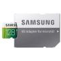 Samsung EVO Select 128GB microSDXC UHS-I U3 100MB/s Full HD & 4K UHD Memory Card with Adapter (MB-ME128HA)