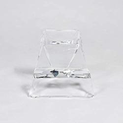 COM.TOP - Acrylic Cell Phone Holder, Mobile Phone Stand, Tablet Stand | Office Supplies, Stationery Organizer, Desk Accessories - Clear