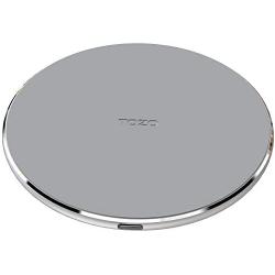 TOZO W1 Wireless Charger Ultra Thin Aviation Aluminum CNC Unibody Fast Charging Pad Gray (NO AC Adapter)
