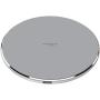 TOZO W1 Wireless Charger Ultra Thin Aviation Aluminum CNC Unibody Fast Charging Pad Gray (NO AC Adapter)
