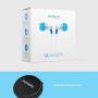 LilGadgets BestBuds Volume Limited in-Ear Headphones with Mic for Children/Kids (Includes Travel case and Splitter)