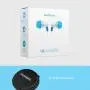 LilGadgets BestBuds Volume Limited in-Ear Headphones with Mic for Children/Kids (Includes Travel case and Splitter)