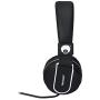 Rockpapa 950 Stereo Lightweight Foldable Headphones Adjustable Headband with Microphone 3.5mm for Cellphones Smartphones iPhone Tablets Laptop Computer Mp3/4 DVD Black White