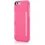 Incipio IPH-1185-PNK iPhone 6S Case, Incipit Stowaway [Kickstand][Credit Card] Wallet Cover fits Both Apple iPhone 6, iPhone 6S - Pink/Light Pink