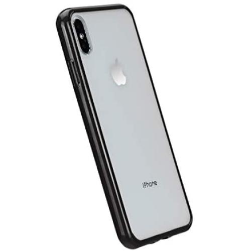 AmazonBasics iPhone Xs Max Crystal Mobile Phone Case (Protective & Anti Scratch) - Black