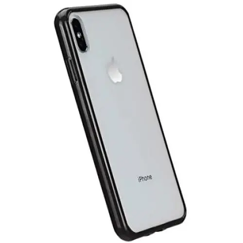 AmazonBasics iPhone Xs Max Crystal Mobile Phone Case (Protective & Anti Scratch) - Black AmazonBasics iPhone Xs Max Crystal Mobile Phone Case (Protective & Anti Scratch) - Black