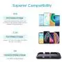 Fast Wireless Car Charger, ZealSound Qi-Certified Car Charge Slim Pad Station Dock & Phone Holder for Car with USB QC 3.0 Adapter 10W/7.5W Quick Charging Compatible for All Qi Enabled Phones (Black) Fast Wireless Car Charger, ZealSound Qi-Certified Car Charge Slim Pad Station Dock & Phone Holder for Car with USB QC 3.0 Adapter 10W/7.5W Quick Charging Compatible for All Qi Enabled Phones (Black)