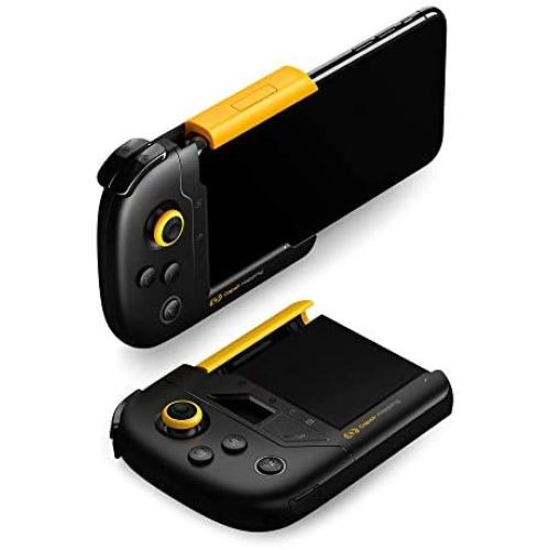 Virgoist Mobile Game Controller One-Handed Wireless Gamepad for iOS System PUBG/Fortnite/Rules of Survival (WASP-X)