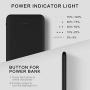 5000mah Portable Battery Charger for Cell Phones, Slim Pocket Size Phone Charger Battery Pack Portable with Dual USB 2A Compatible with iPhone 6, 7, 8, Xs, Xs Max, Xr and Other Smart Devices