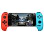 Siomeor Telescopic Wireless Bluetooth Controller Gamepad Mobile Game Controller Android IOS Phone Flexible Joystick Blue and Red