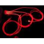 YICHUMY 3 Packs Led Flowing Phone Charging Cable Glow in The Dark USB Charger Cable Compatible with Phone XR/XS MAX/X/Phone 8 Plus/7 Plus/6 Plus/LED Visible Flowing Charging Cord (Red)