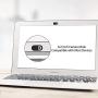 Nano-Shield S1 Webcam Cover [3 Pack], 0.03in Ultra Thin Web Camera Cover for Computer, Laptop, iMac, MacBook Pro, Smartphone, Slider Camera Blocker Protect Privacy Sliding Design