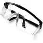 WILNARA Safety Eyewear Protective Glasses Scratch & Fog Resistant, Safety Goggles For Outdoor Sports, Driving, And Lab Safety Clear Lens Leg Adjustable and Stretchable-DK30 (BLACK) WILNARA Safety Eyewear Protective Glasses Scratch & Fog Resistant, Safety Goggles For Outdoor Sports, Driving, And Lab Safety Clear Lens Leg Adjustable and Stretchable-DK30 (BLACK)