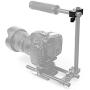 NICEYRIG 90 Degree 15mm Rod Clamp with Adjustable Screws for Camera Support System Shoulder Rig Tripod System, Pack of 2