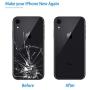 Vimour Back Glass Replacement for iPhone XR 6.1 Inches All Carriers with Pre-Installed Adhesive and Repair Tool Kits (Black)