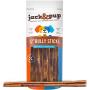 Jack & Pup 12-inch Premium Grade Odor Free Thick Bully Sticks Dog Treats 12” Long All Natural Gourmet Dog Treat Chews Fresh and Savory Beef Flavor – Long Lasting Treat