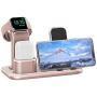 Beacoo Upgraded 3 in 1 Charging Stand for iWatch Series 5/4/3/2/1, Charging Station Dock Compatible with Airpods Pro/1/2 iPhone 11/pro/max/Xs/X Max/XR/X/8/8Plus/7/6S(Charger & Cables Required)