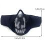 OB Half Face Mesh Mask Foldable Protective Guard Lower Face Masks for Airsoft Tactical Military Paintball Hunting OB Half Face Mesh Mask Foldable Protective Guard Lower Face Masks for Airsoft Tactical Military Paintball Hunting