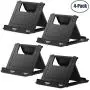 Cell Phone Stand,4 Pack Tablet Stand,Universal Foldable Multi-angle Pocket Desktop Holder Cradle for Tablets(6-11"),iPhone X/8/7 Plus/7/6s/6/5/4 SE iPad mini, Nintendo Switch Samsung Galaxy,Black Cell Phone Stand,4 Pack Tablet Stand,Universal Foldable Multi-angle Pocket Desktop Holder Cradle for Tablets(6-11"),iPhone X/8/7 Plus/7/6s/6/5/4 SE iPad mini, Nintendo Switch Samsung Galaxy,Black