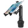 Cellet Tablet Mount with a Cup Holder Base Compatible for Apple iPad Pro 12.9 Air Mini 4 3 2 Air Samsung Galaxy Tab S5e S4 S3 A/E Amazon Kind Fire HD LG G Pad F2 8.0 Surface (13 inch Tall Straight