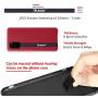 UKON Phone Strap,Removable Silicone Stretching Strap Reusable Strong Cell Phone Strap as Phone Grip Holder and Finger Holder Elastic Strap Fit Most Smartphone Phone Case